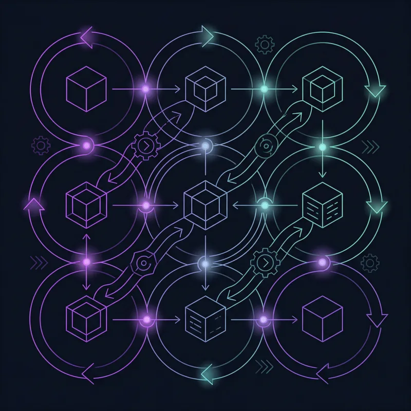 Ilustração do serviço de CI/CD